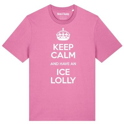 Keep Calm and eat an Ice Lolly T-shirt