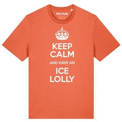Keep Calm and eat an Ice Lolly T-shirt