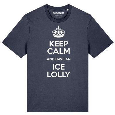 Keep Calm and eat an Ice Lolly T-shirt