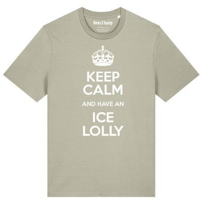 Keep Calm and eat an Ice Lolly T-shirt
