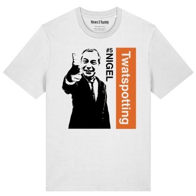 Twatspotting #5 Nigel T-shirt