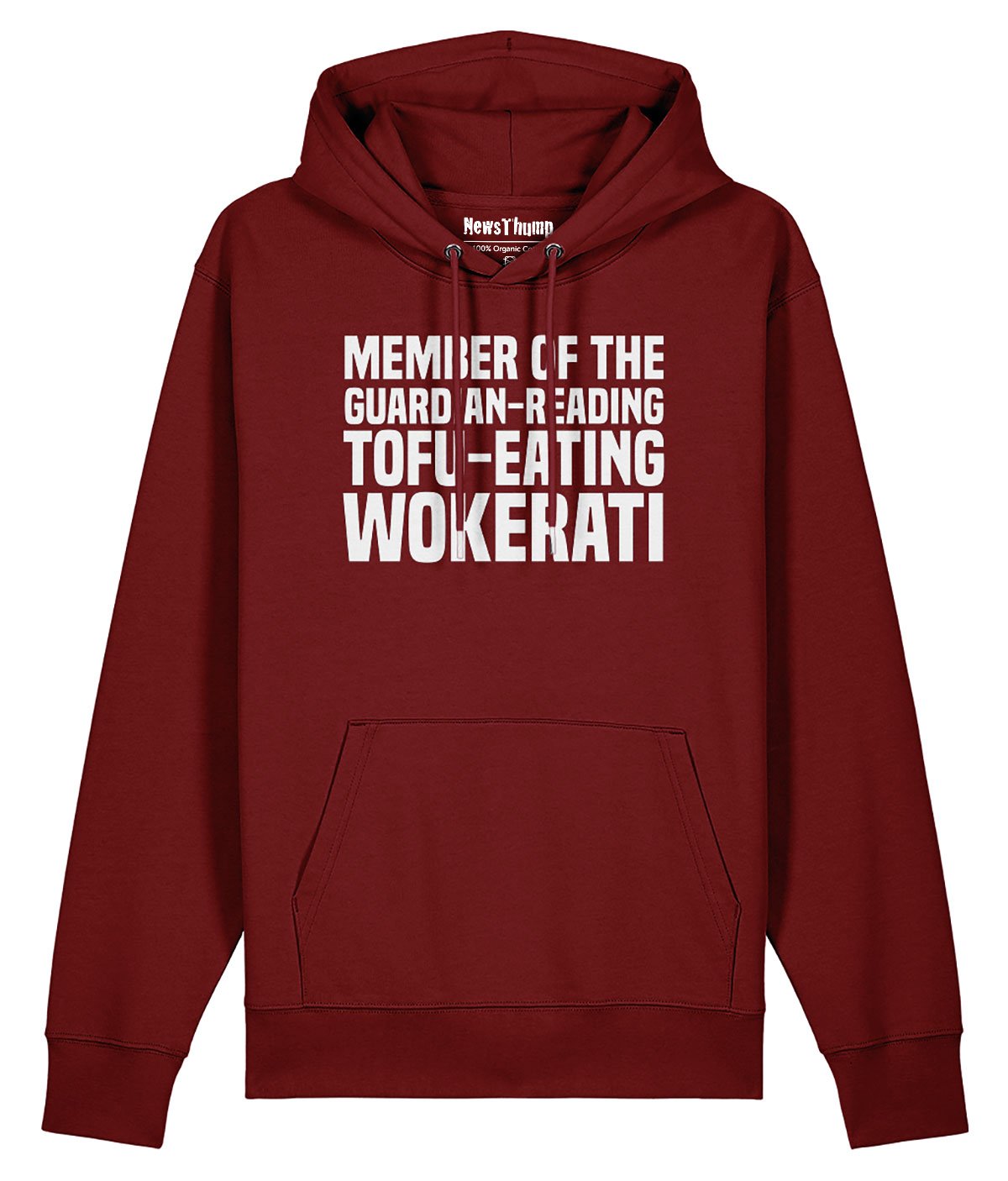 Member of the Guardian-reading Tofu-eating Wokerati Hoodie - Image 5