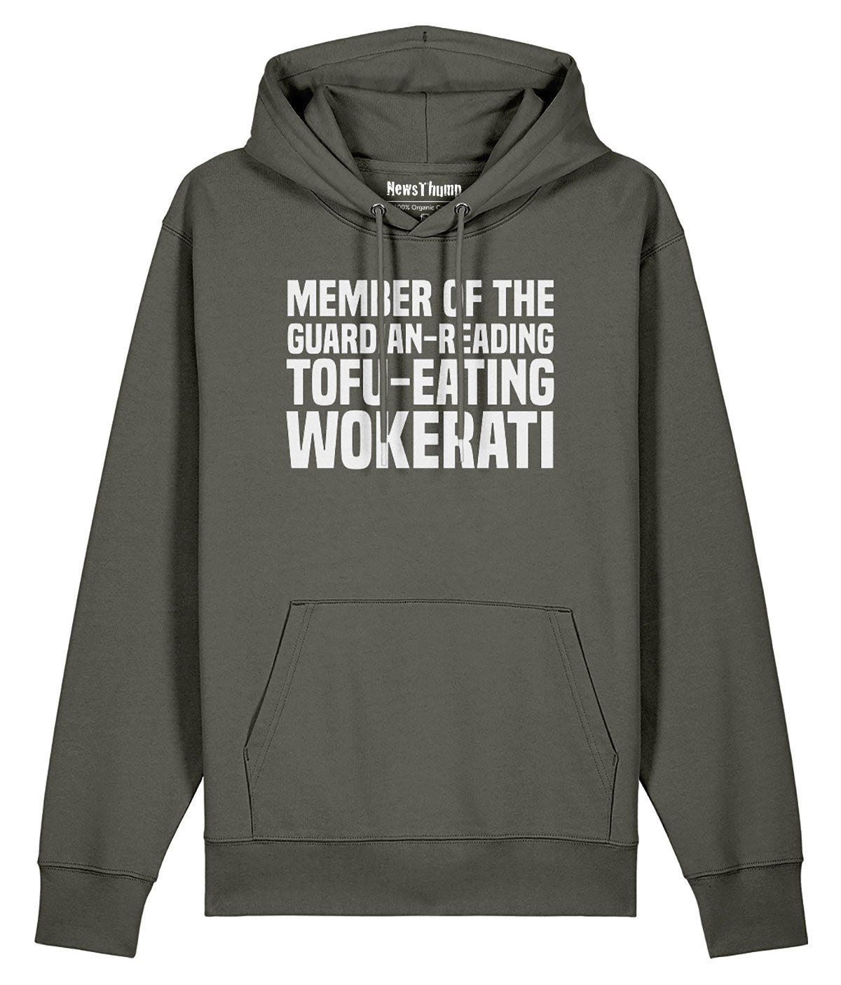 Member of the Guardian-reading Tofu-eating Wokerati Hoodie - Image 4