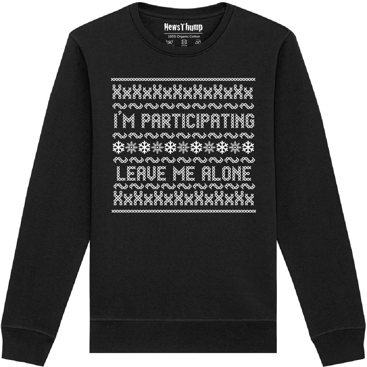 I'm participating Christmas Jumper Sweatshirt - Image 5