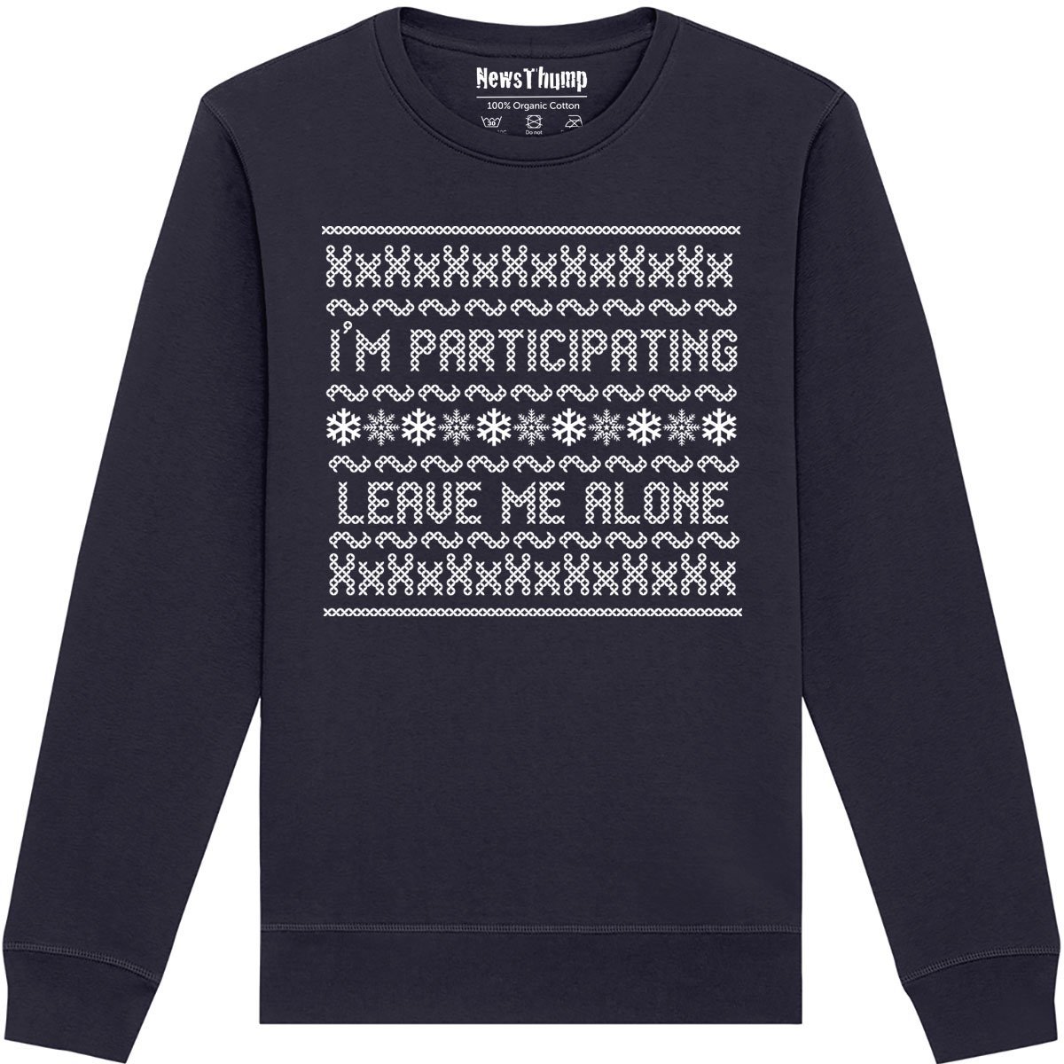I'm participating Christmas Jumper Sweatshirt - Image 4