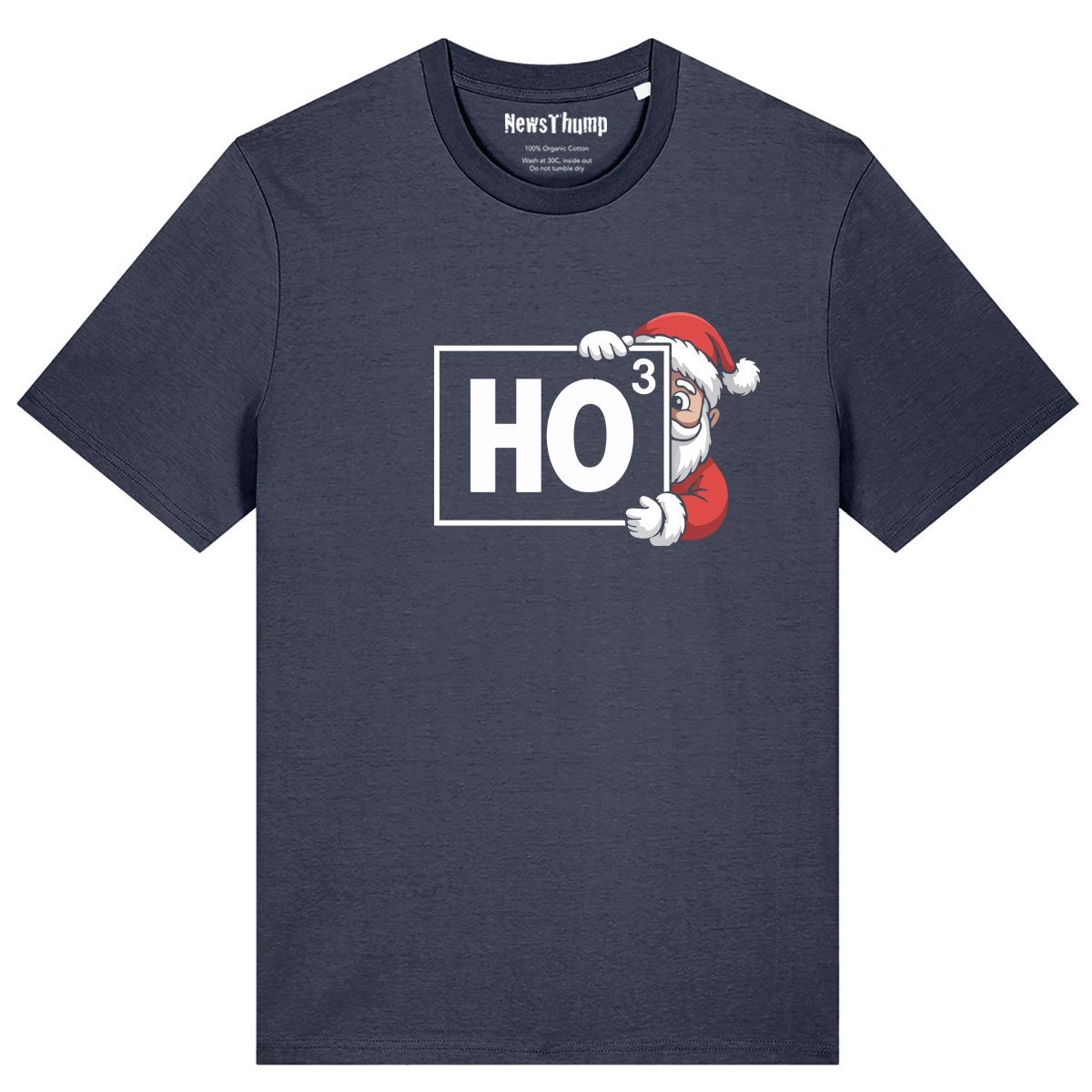Ho (3) Santa Christmas T-shirt