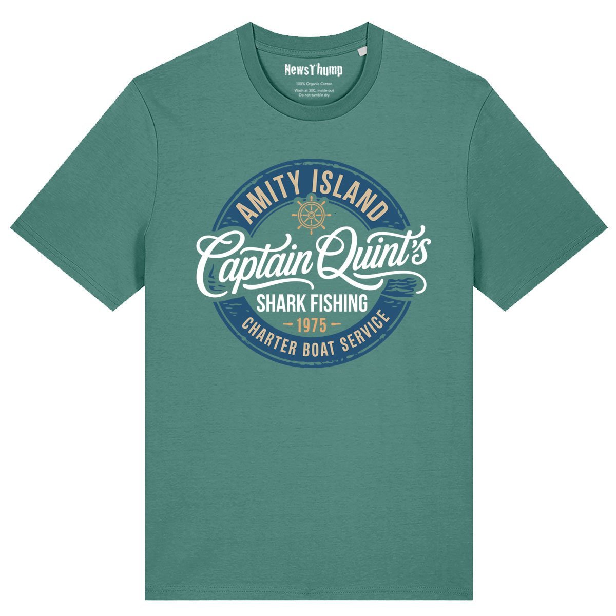 Quint’s Shark Fishing 1975 T-shirt