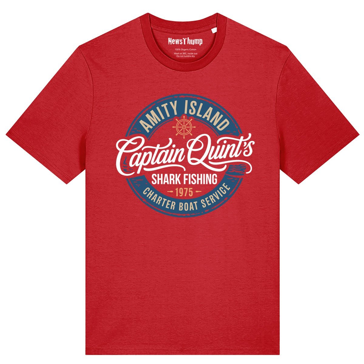 Quint’s Shark Fishing 1975 T-shirt