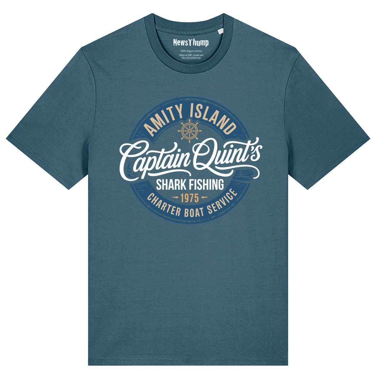 Quint’s Shark Fishing 1975 T-shirt