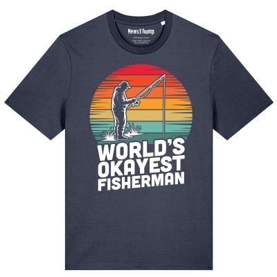 World's Okayest Fisherman T-shirt