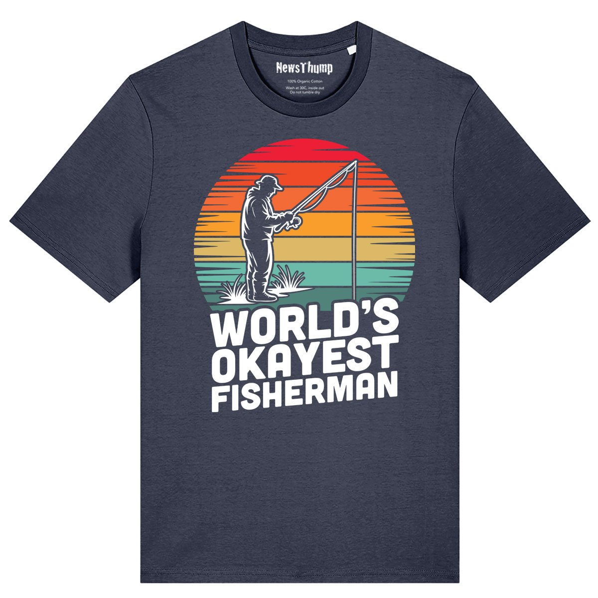 World's Okayest Fisherman T-shirt