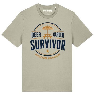 Beer Garden Survivor T-shirt