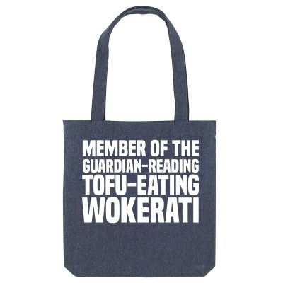 Wokerati Tote Bag midnight blue